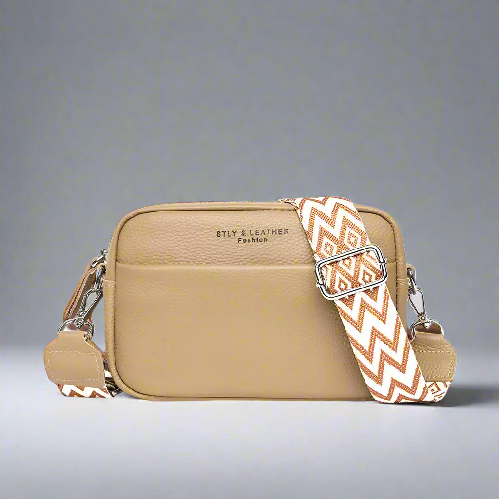 Sienna Bold Vegan Crossbody Bag