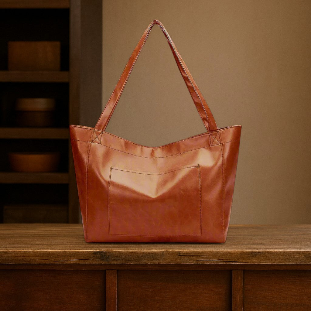 Camille Vintage Vegan Shoulder Bag
