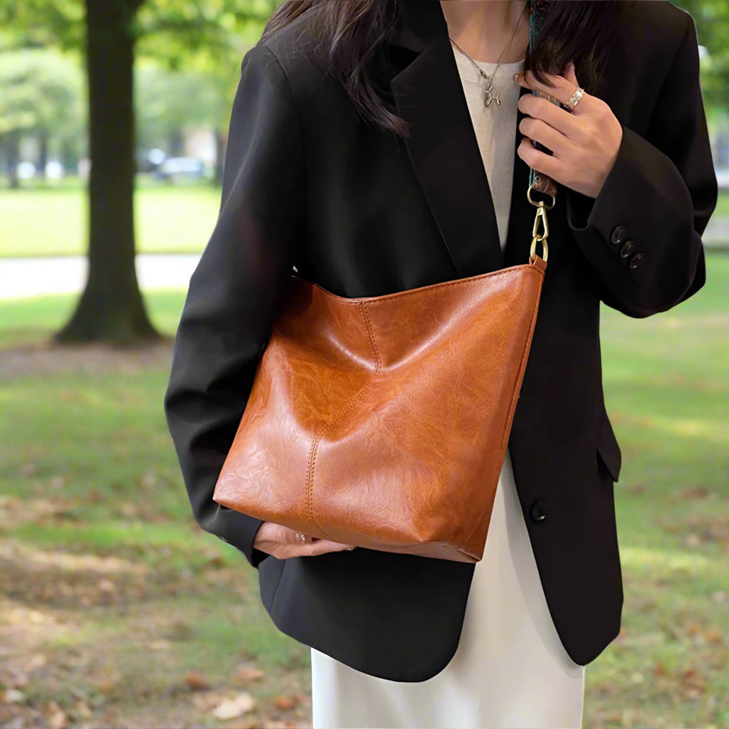 Aria Boho Strap Vegan Shoulder Bag