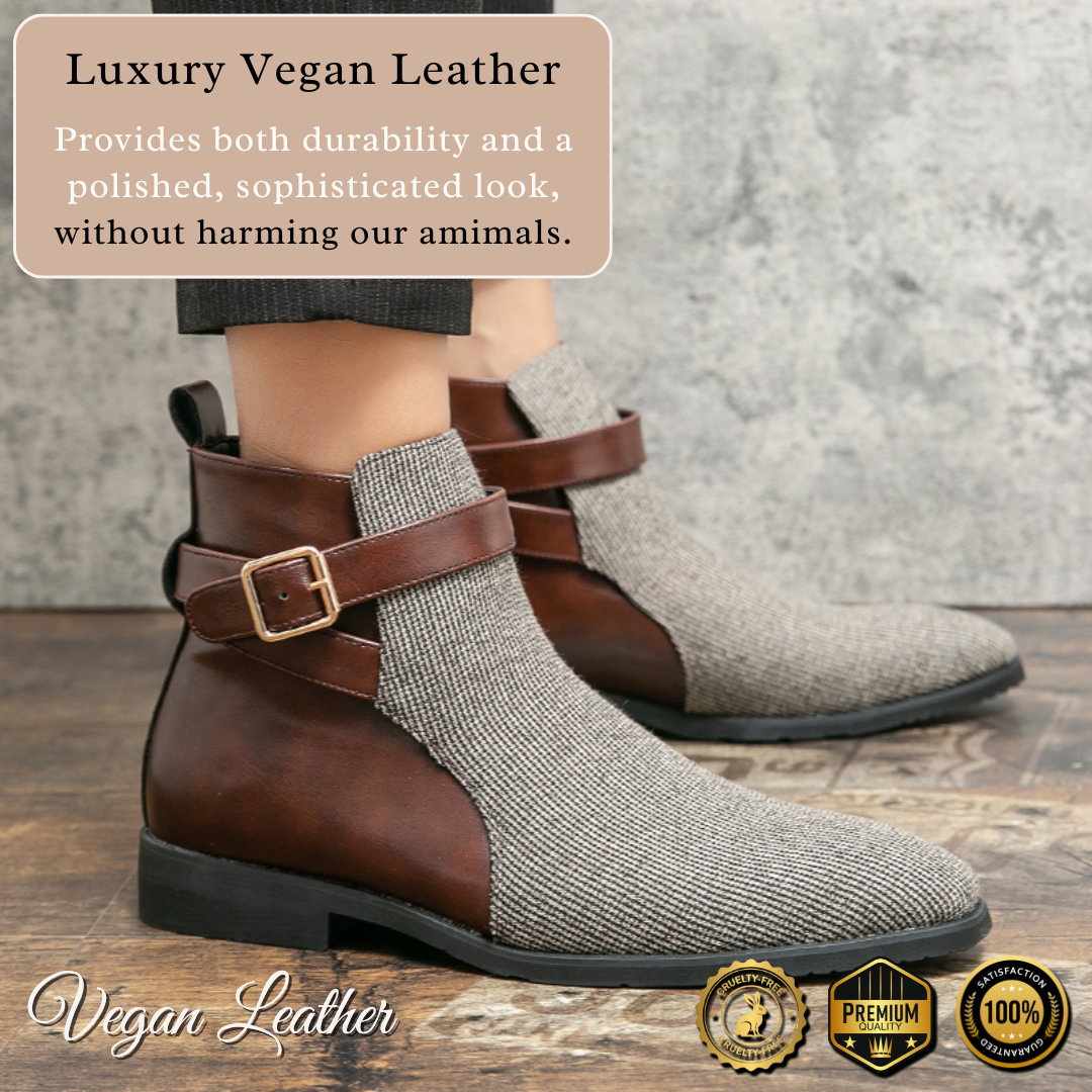 Wexford | Buckled Knit Boots