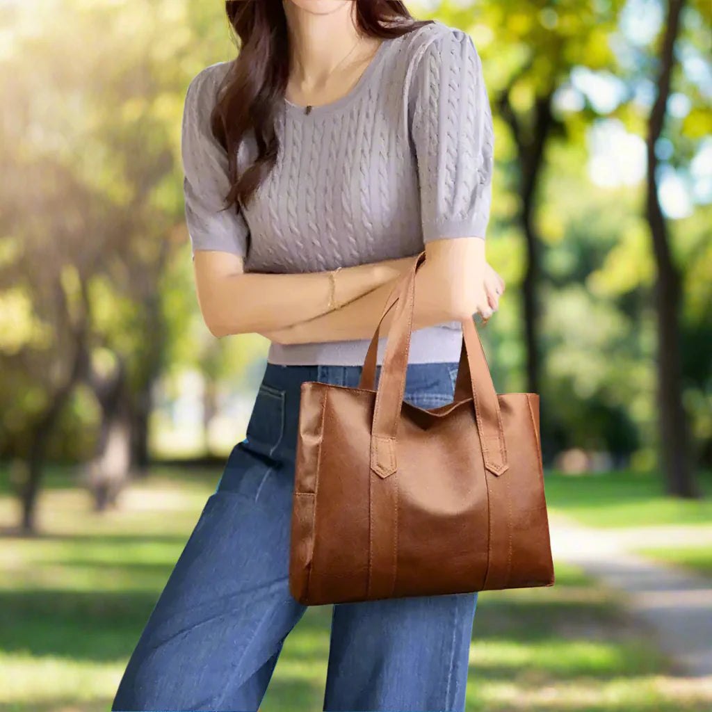 Lina Luxe Vegan Tote