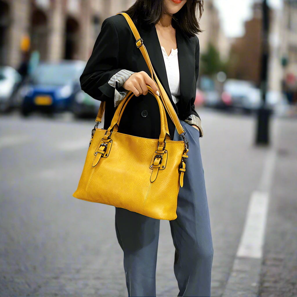 Elina Luxe Vegan Shoulder Bag