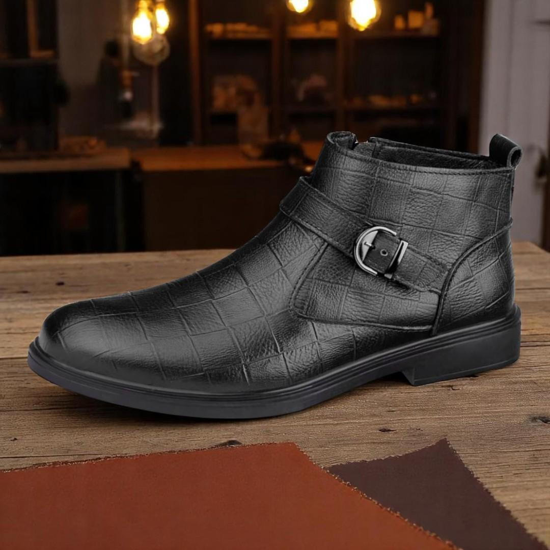 Langford | Buckle Ankle Boots