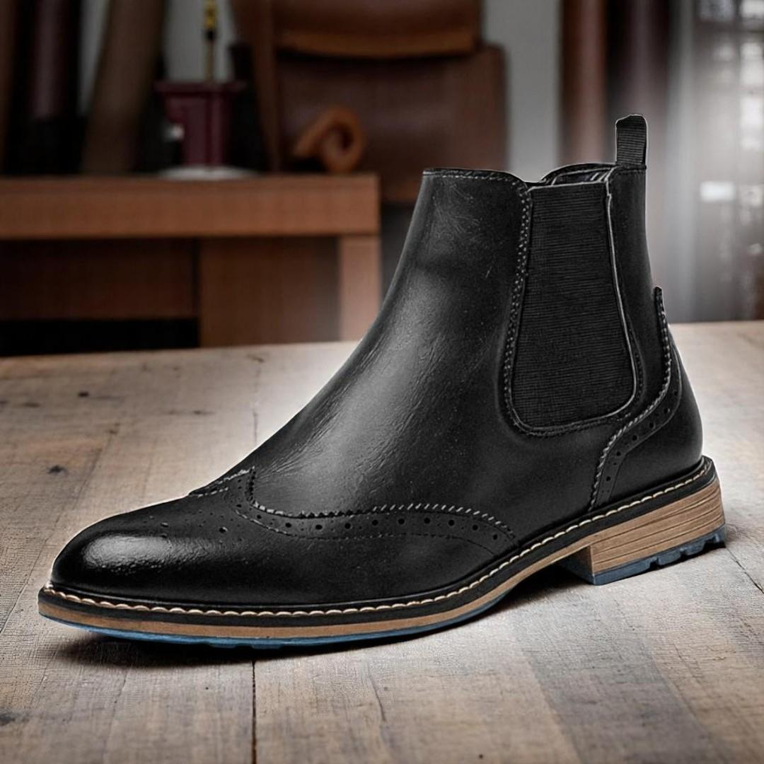 Winchester | Brogue Chelsea Boots