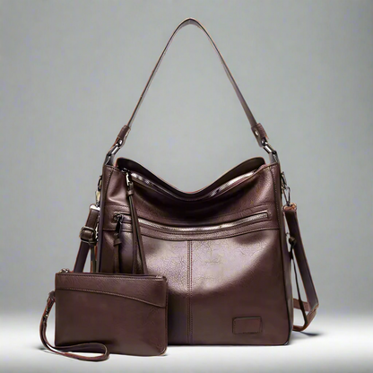 Leona Vintage Vegan Charm Bag