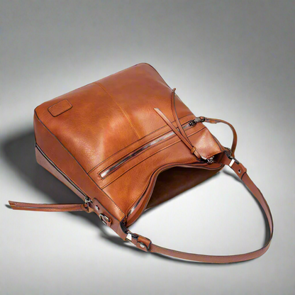 Leona Vintage Vegan Charm Bag