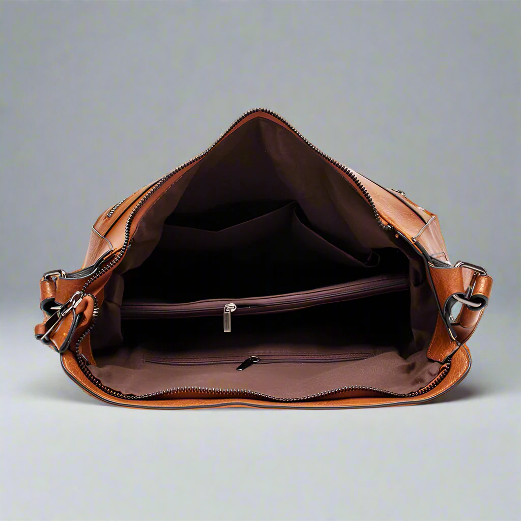 Leona Vintage Vegan Charm Bag