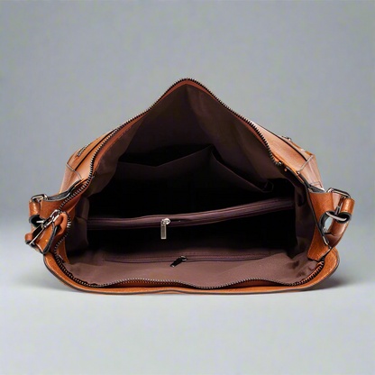 Leona Vintage Vegan Charm Bag