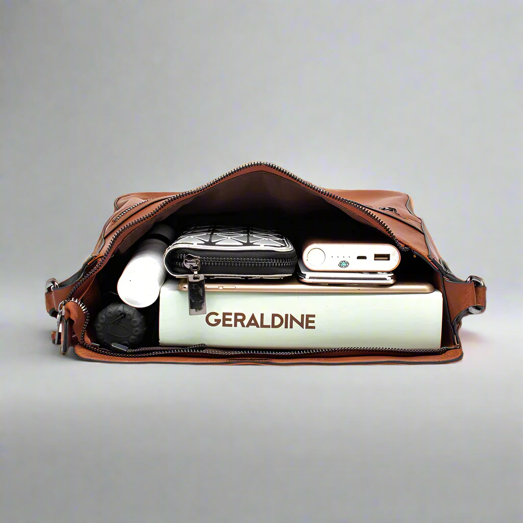 Leona Vintage Vegan Charm Bag