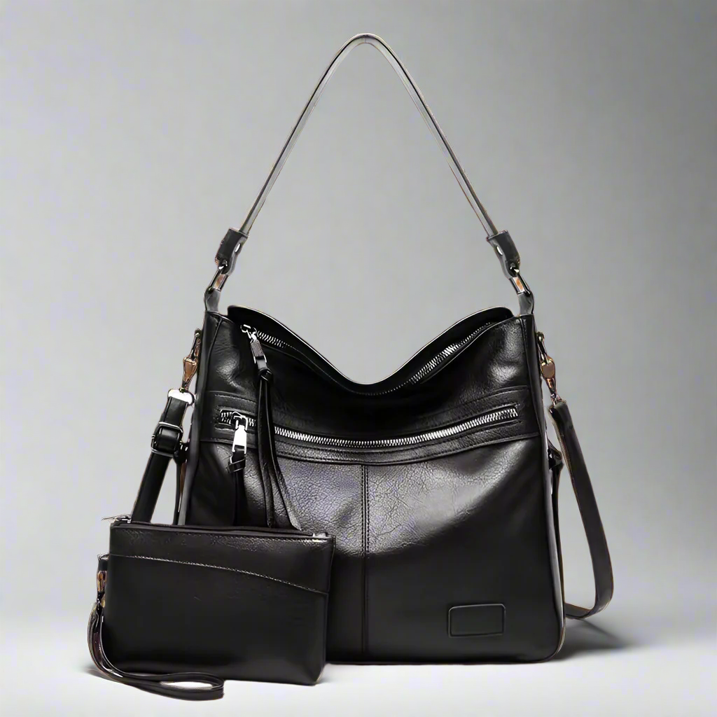 Leona Vintage Vegan Charm Bag