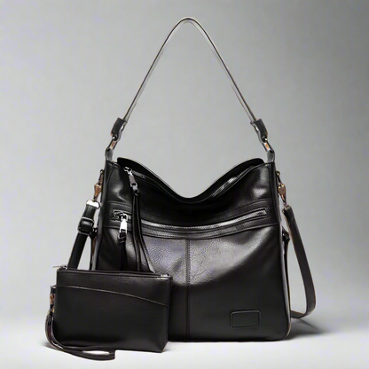 Leona Vintage Vegan Charm Bag