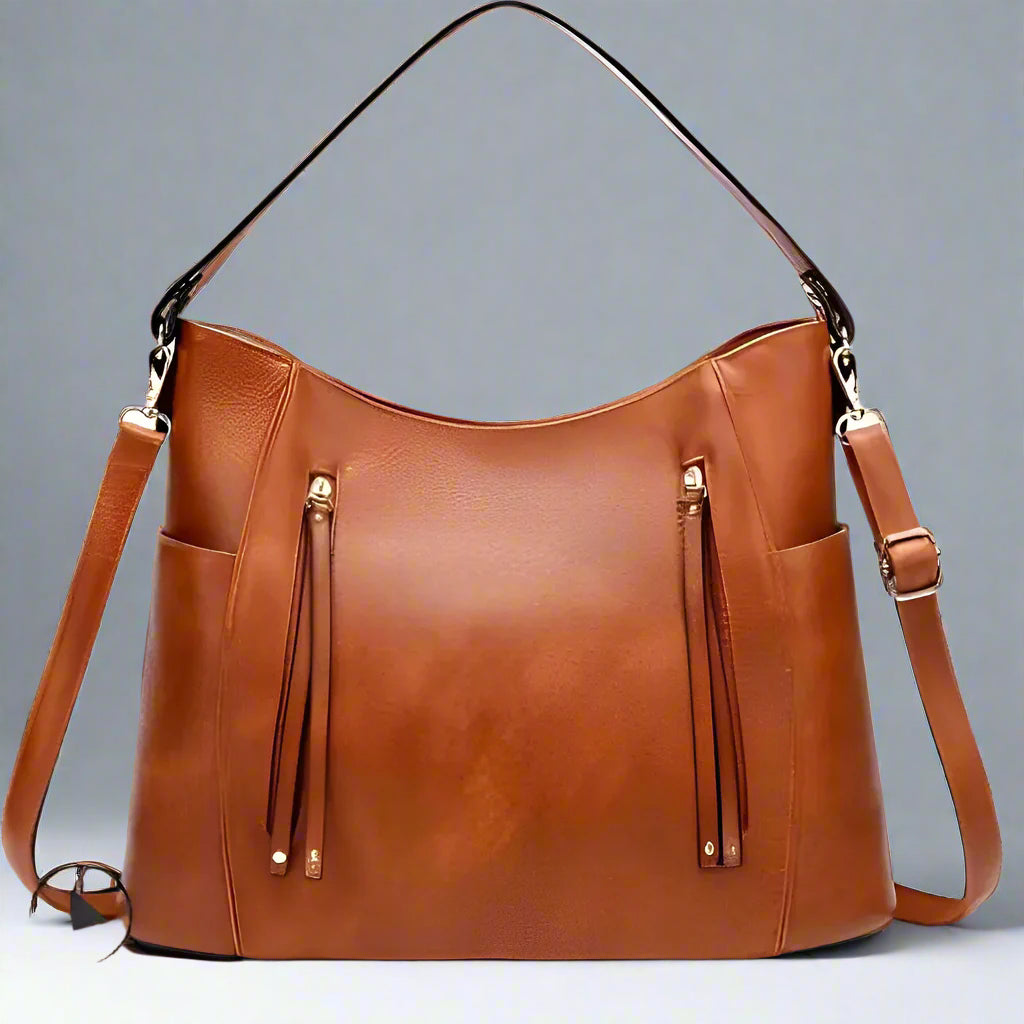 Freya Vintage Vegan Shoulder Bag