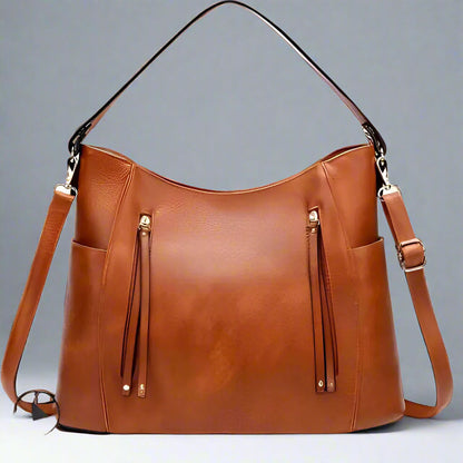 Freya Vintage Vegan Shoulder Bag