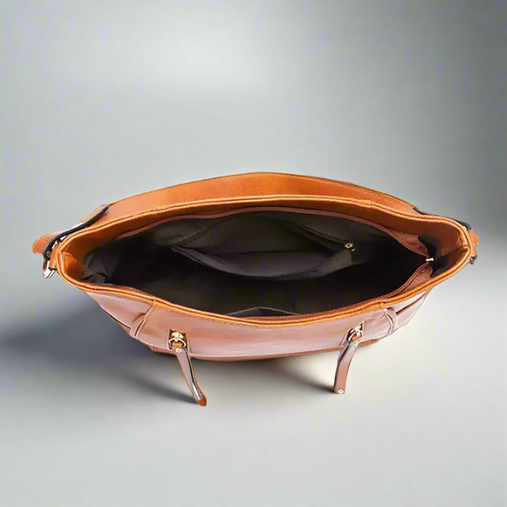 Freya Vintage Vegan Shoulder Bag