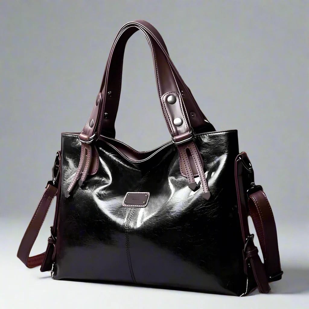 Lorena Classic Vegan Shoulder Bag