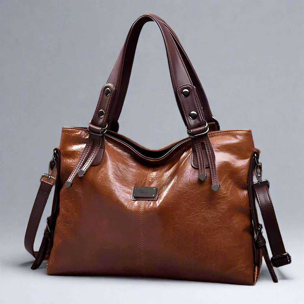 Lorena Classic Vegan Shoulder Bag
