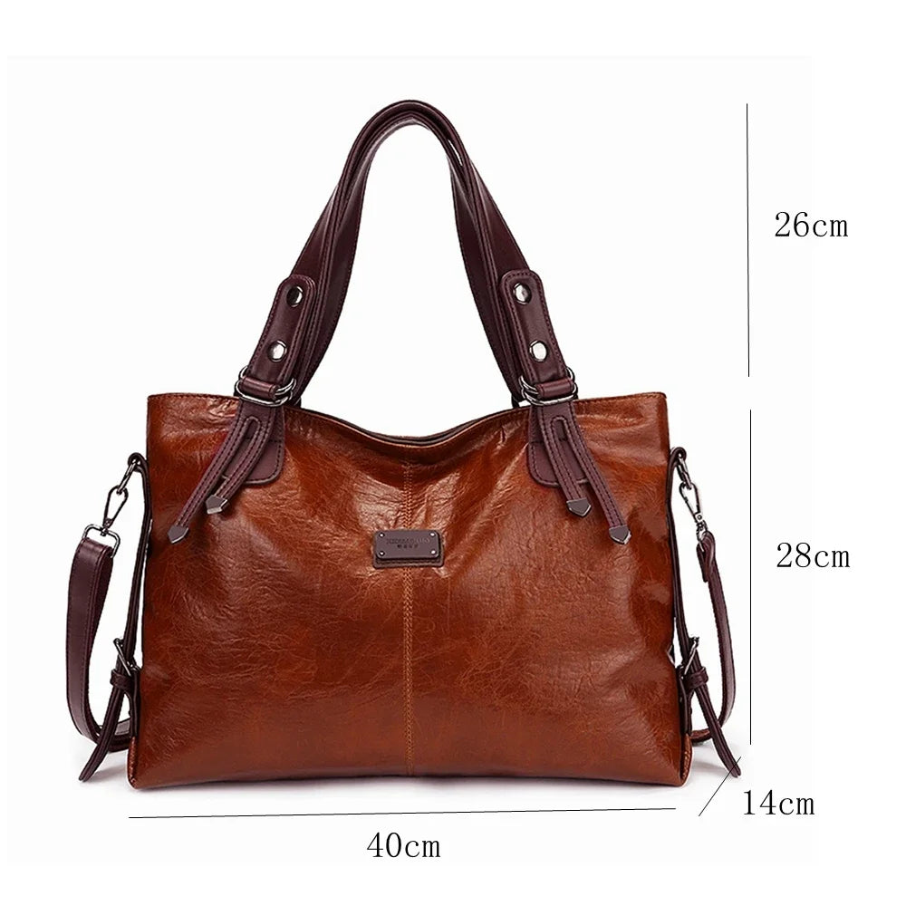 Lorena Classic Vegan Shoulder Bag