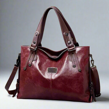 Lorena Classic Vegan Shoulder Bag