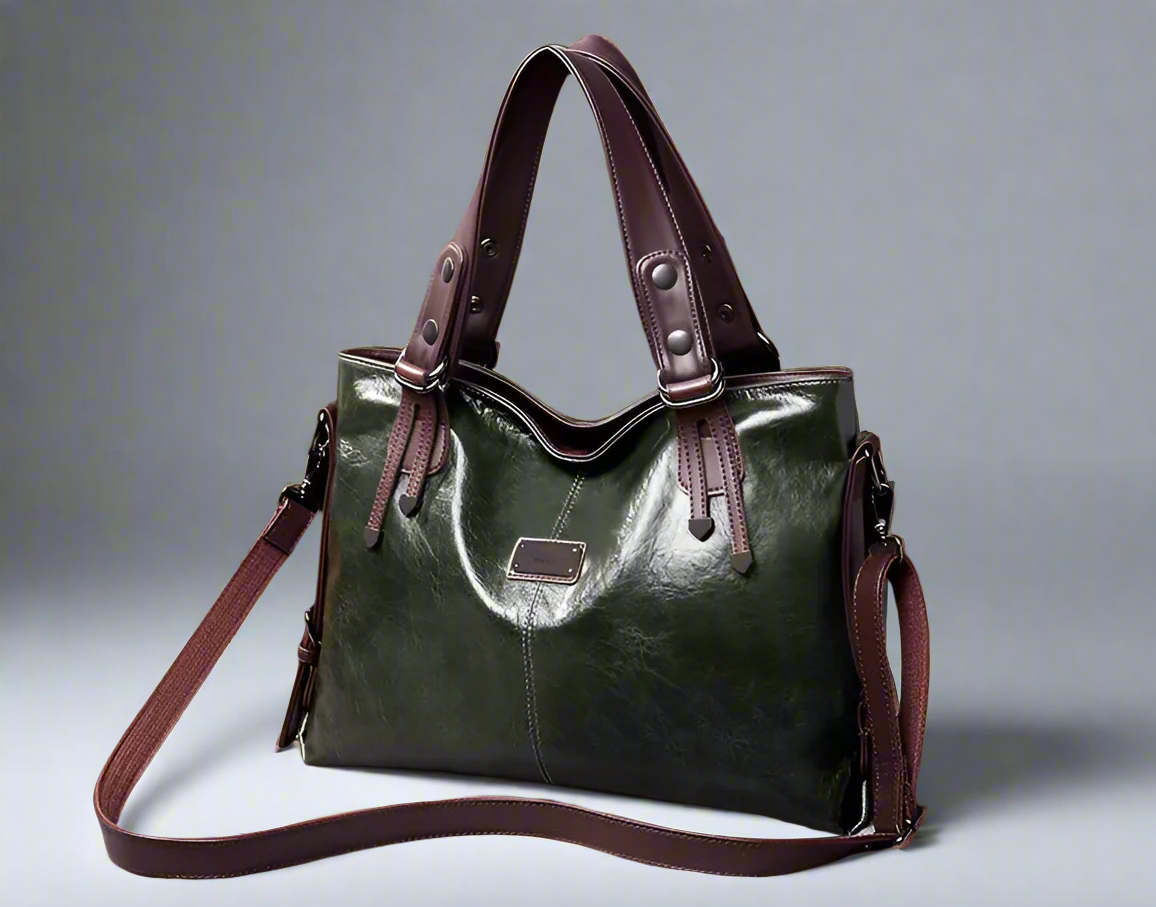 Lorena Classic Vegan Shoulder Bag