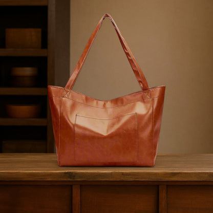 Camille Vintage Vegan Shoulder Bag