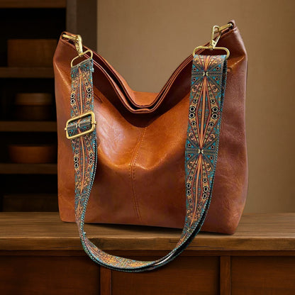 Aria Boho Strap Vegan Shoulder Bag
