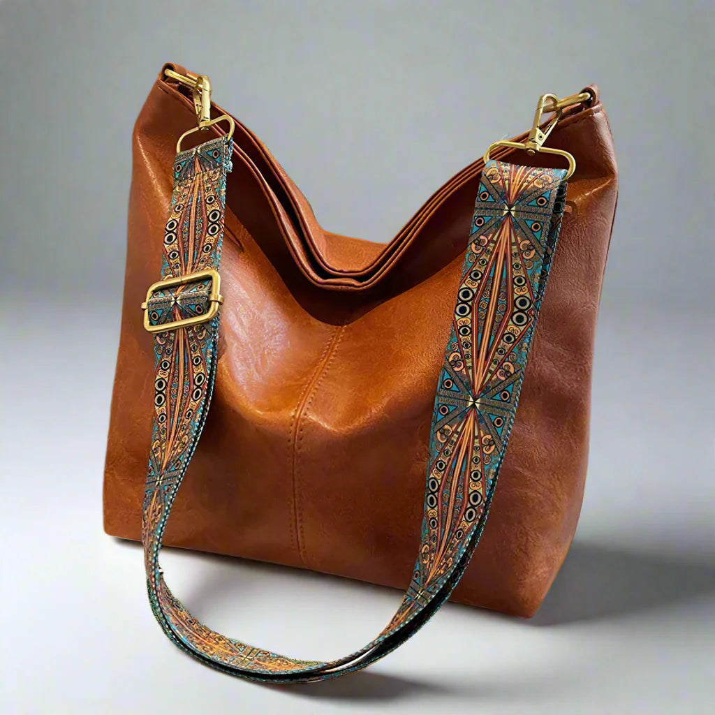 Aria Boho Strap Vegan Shoulder Bag