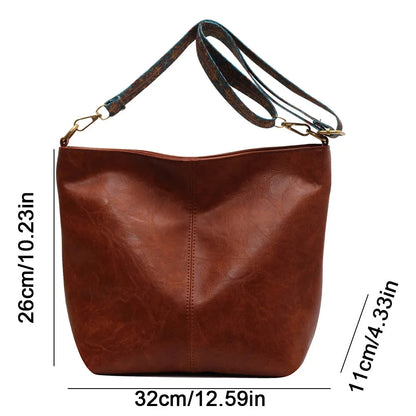 Aria Boho Strap Vegan Shoulder Bag