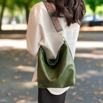 Aria Boho Strap Vegan Shoulder Bag