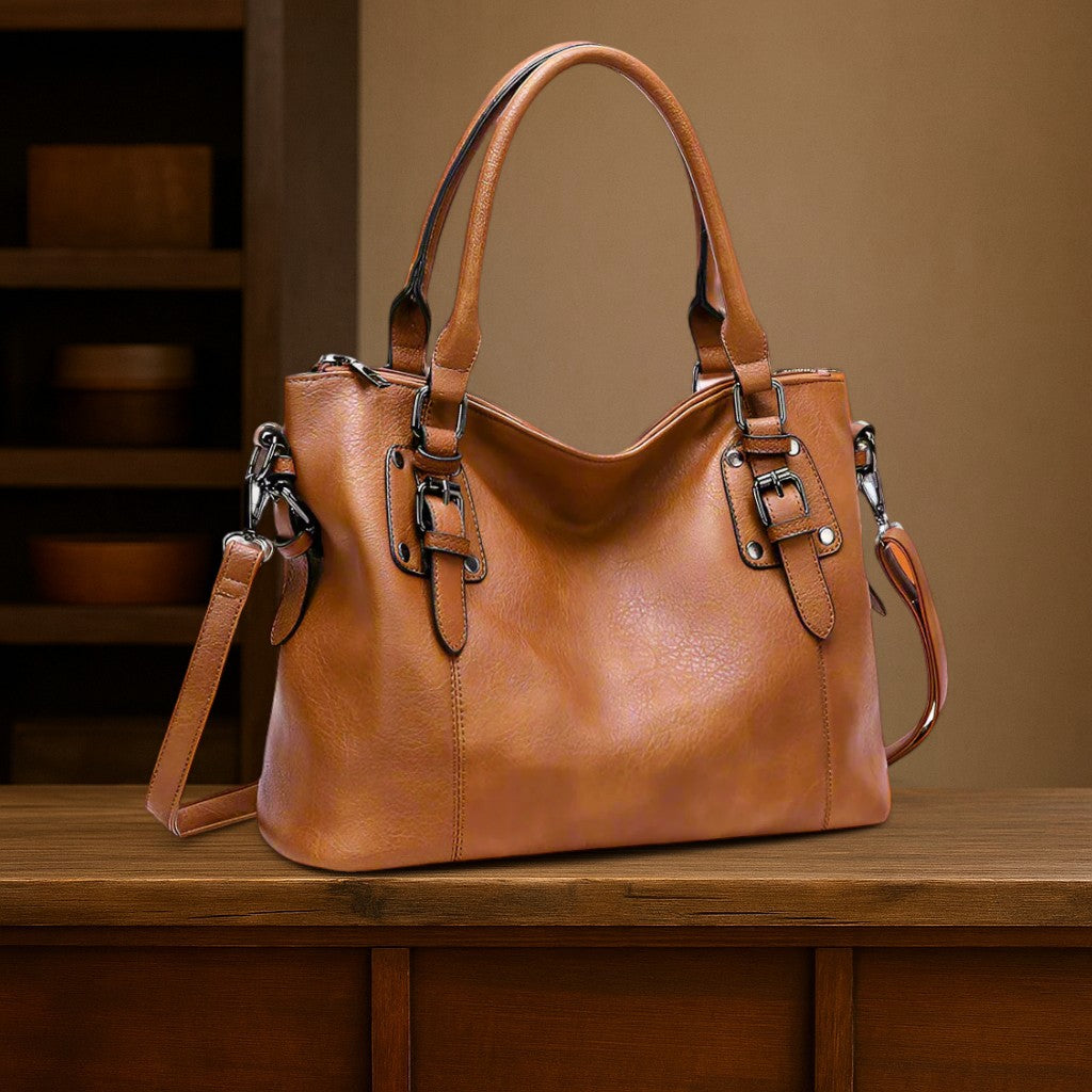 Elina Luxe Vegan Shoulder Bag